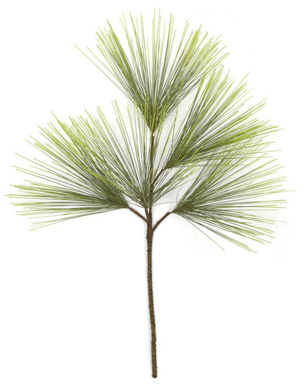 Montana Long Needle Pine Spray Green/Bright Green 36"