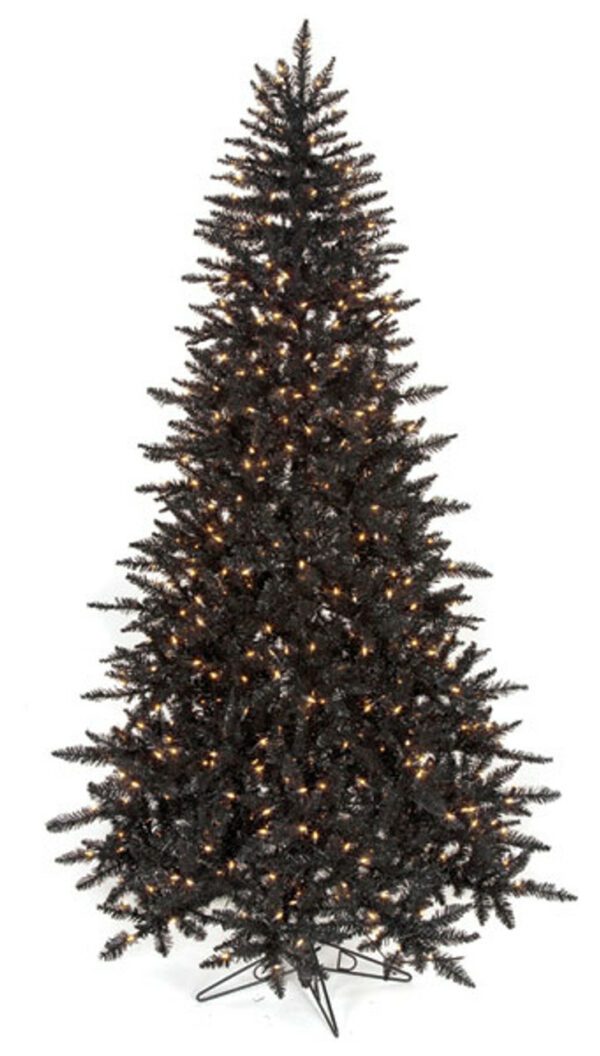 Midnight Tinsel Tree 7'.5"