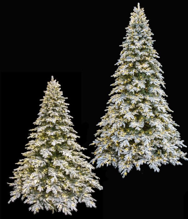 Flocked Beaver Creek Spruce 12'