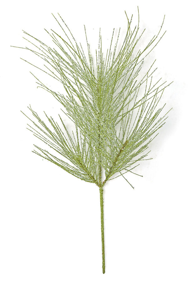 Jesse's Secret Weapon Glittered long Needle Pine 35" Light Green/Silver