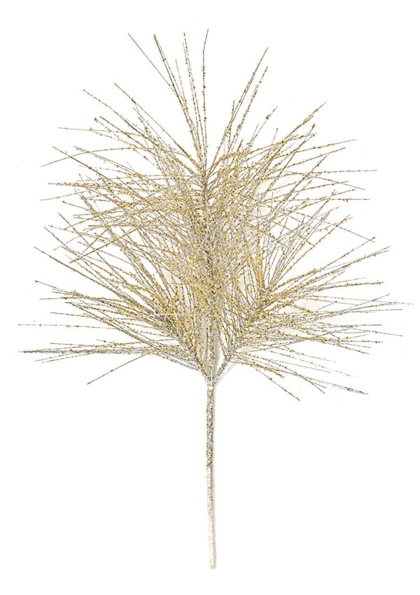 Jesse's Secret Weapon Glittered long Needle Pine 30" Gold/Silver